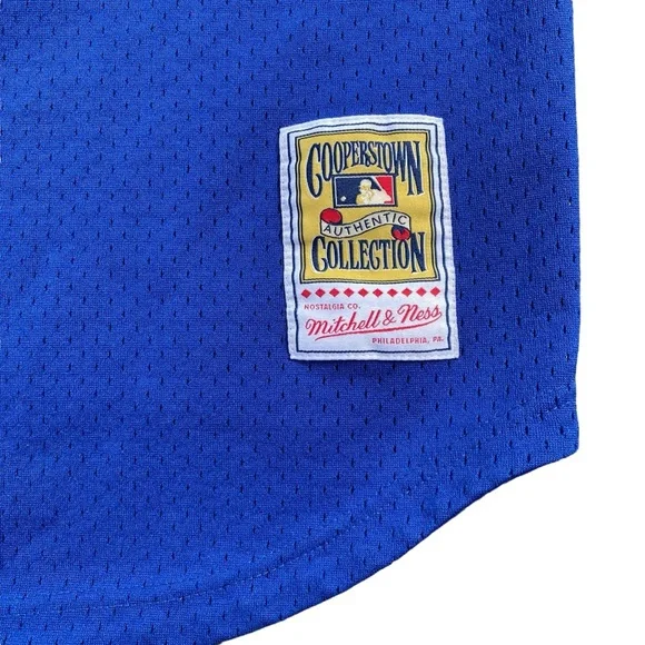 Mitchell Ness Seattle Mariners Jersey Griffey 24 S Cooperstown Collection Retro - Picture 4 of 8